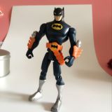 美泰正版 漫画英雄 正义联盟 蝙蝠侠系列 可动版玩具公仔人偶手办