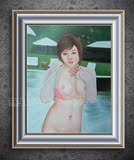 手绘欧式人体艺术裸女性感美女油画酒店别墅宾馆卧室会所走廊配画