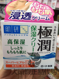日本代购 乐敦ROHTO肌研 极润玻尿酸透明质酸 高保湿面霜 50g