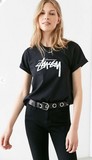Urban Outfitters代购 stussy经典款logo短袖纯棉T恤 三色