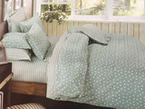 ab版纯棉布料2.4米宽幅斜纹布田园床单被罩抱枕床品布料17元1米