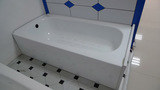 1.4米 1.5米钢板搪瓷裙边浴缸 钢板浴缸