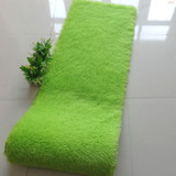 定做地毯地垫长绒绿色厨房吸水防滑长条客厅茶几家用吸尘卫浴脚垫