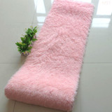 地毯卧室床边满铺飘窗长条定制防滑家用长绒粉红榻榻米长方形吸尘