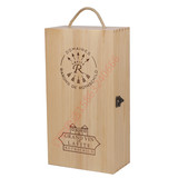 红酒木盒拉菲红酒包装盒拉菲红酒木盒拉菲双支装酒盒通用拉菲