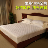 包邮外贸纯棉床笠加厚夹棉防滑席梦思保护套床罩床垫1.5/1.8米床
