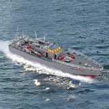 1:115遥控鱼雷艇儿童电动玩具船遥控船遥控快艇赛艇军舰遥控模型