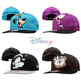 现货Disney 迪士尼米奇老鼠可爱街头嘻哈平沿棒球帽子可调节男女