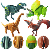恐龙玩具模型翼龙变形恐龙蛋儿童仿真小动物霸王龙侏罗纪公园礼盒