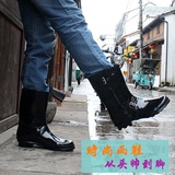 雨鞋男中筒春秋防水鞋防滑耐磨韩国中低帮外贸橡胶时尚水靴成人