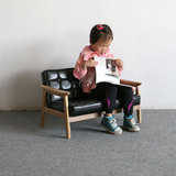 英伦范儿童沙发韩国小沙发宝宝可爱皮沙发椅单人双人日式小孩沙发