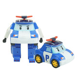 韩国升级版珀利变形玩具 波利小警车玩具变形汽车机器人儿童玩具
