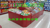 超市干果货架钢木水果货架杂粮展示架 糖果柜 散货柜干果柜糖果柜