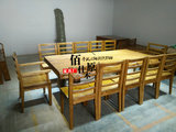实木大板会议桌定做原生态办公桌原木大板茶桌餐桌桌橄榄木大板桌