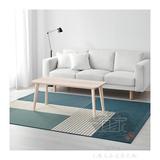 正品宜家代购 IKEA 罗斯基德 平织地毯,室内户外客厅地毯居家布艺