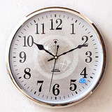 北极星12英寸时尚挂钟客厅餐厅卧室静音时钟挂表简约创意石英钟表