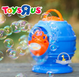 美亚热卖toyrus自动吹泡泡水机 手提式自动泡泡机 电动儿童泡泡机