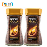 雀巢金牌咖啡200g*2瓶装德国进口咖啡原味速溶咖啡粉纯黑咖啡无糖