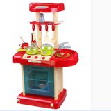 幼儿园宝宝过家家仿真厨房玩具整体橱柜厨具餐具儿童玩具塑料厨房