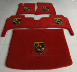 适用于保时捷panamera帕拉梅拉卡宴macan911玛卡羊毛汽车地毯脚垫