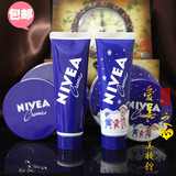 圣诞版~日本NIVEA妮维雅大蓝罐铁盒滋润面霜/润肤护手霜169g、56g