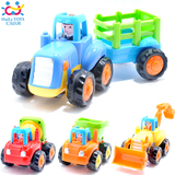 汇乐儿童玩具 回力车 惯性车快乐工程队工程车可单买326