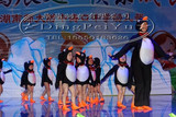 男女儿童舞台演出服装成人动物造型企鹅海洋生物表演衣 舞蹈服