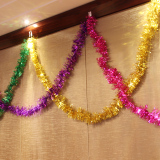 2米长圣诞节毛条拉花彩带 晚会庆典 教室幼儿园布置 店铺装饰彩条
