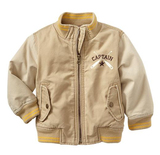 现货 美国GAP正品代购 男童 棒球队员全棉外套 夹克