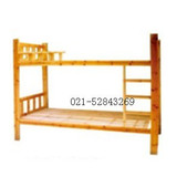 上海厂家直销专业生产 工厂宿舍双层床 公寓床 上下铺 实木床