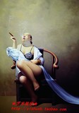 【艺术星空】纯手绘油画/无框画/装饰画/刘宝军/抽烟袋的女人15