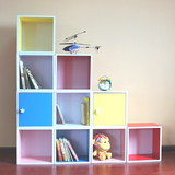 兔奇 儿童书柜 储藏柜 储物柜 书架 DIY组合柜 单个书柜 小柜子