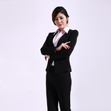 2014春装新款女装韩版职业装长袖小西装外套女潮修身女士正装套装