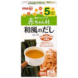 日本代购直邮  明治Meiji婴儿辅食 日式鲣鱼海带海鲜汤  5个月