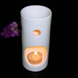 陶瓷香精炉香料炉灯创意大气纯白色蜡烛灯居家用品香精用具