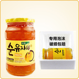 韩国原装进口KJ蜂蜜柚子茶560g果酱水果茶办公室养生冲调冲泡饮品