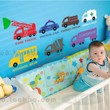 爱佳墙贴纸 男孩卧室 幼儿园布置教室装饰贴纸  卡车汽车 M-79