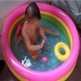 包邮正品INTEX婴儿充气浴盆 宝宝洗澡盆 儿童戏水池 浴缸 带批发