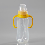 UUKING标准口径防呛奶瓶带吸管手柄防胀气婴幼儿用品大全母婴店铺