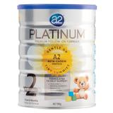 澳洲直邮高端品牌A2 Platinum白金系列婴儿奶粉2段6-12个月 900g