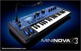 Novation Mininova MIDI键盘 合成器 效果器 27键键盘
