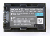 索尼原装NP-FH60摄像机电池SONY数码相机801MAH－1000MAH(含)