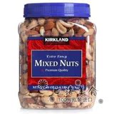美国进口可兰Kirkland Mixed Nuts混合坚果仁罐装盐焗1130g最新