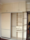 定做入墙衣柜隔墙柜/平开门百叶门衣柜/上门测量设计安装整体家具