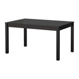 IKEA 宜家正品 代购  伯斯纳 桌子餐桌, 黑褐色138x84 cm