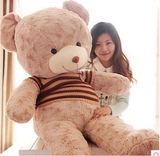 布娃娃可爱超大号毛绒玩具泰迪熊1.6米抱抱熊圣诞节礼物熊猫 公仔