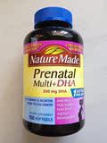 预定美国 Nature Made 孕妇综合维生素含DHA 叶酸 150粒