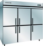 金松 六门冰箱 商用冰柜 六门双机双温冰箱 铜管全国联保