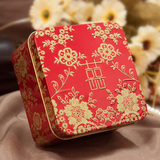 隆享婚礼糖盒结婚喜糖袋喜中韩欧式喜糖盒子创意马口铁盒礼盒T61