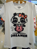 佐丹奴 2014女装 限量款 修身PANDA 熊猫印花短袖T恤 05394205